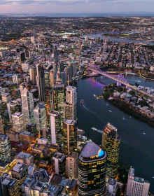 Helicopter Photography - Brisbane CBD-6